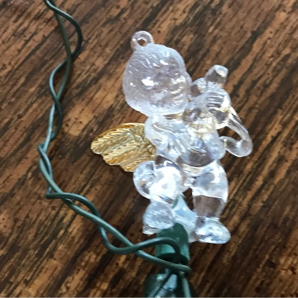 VTG Set of 20 Lighted Angels Cherubs Ornaments Christmas Holiday